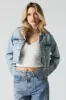 Blouson en denim écourté sold by Urban Planet