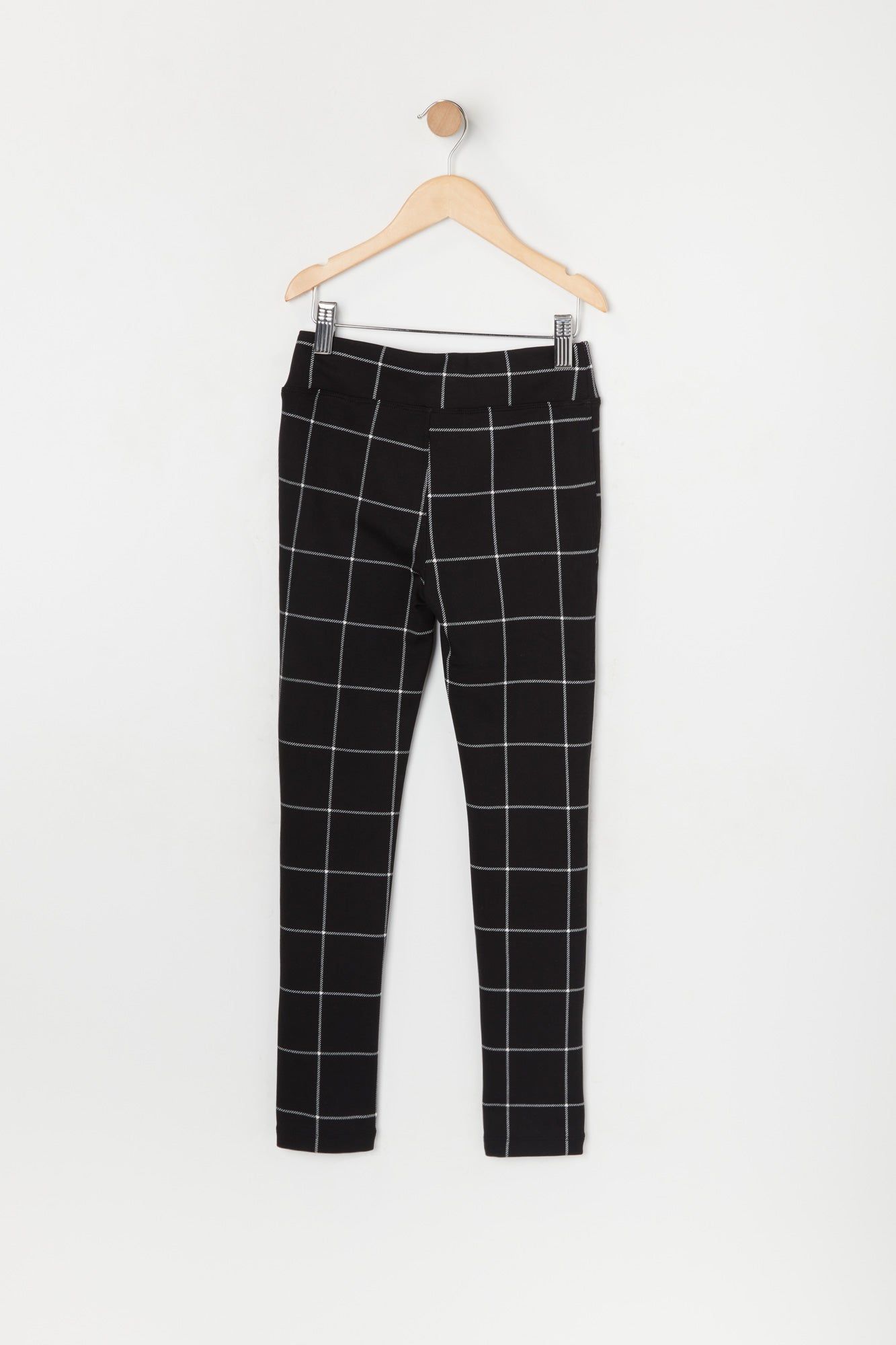 Girls Plaid Zip Pocket Legging sold by Urban Planet product image thumbnail 2