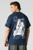T-shirt à imprimé Graffiti Bunny sold by Urban Planet