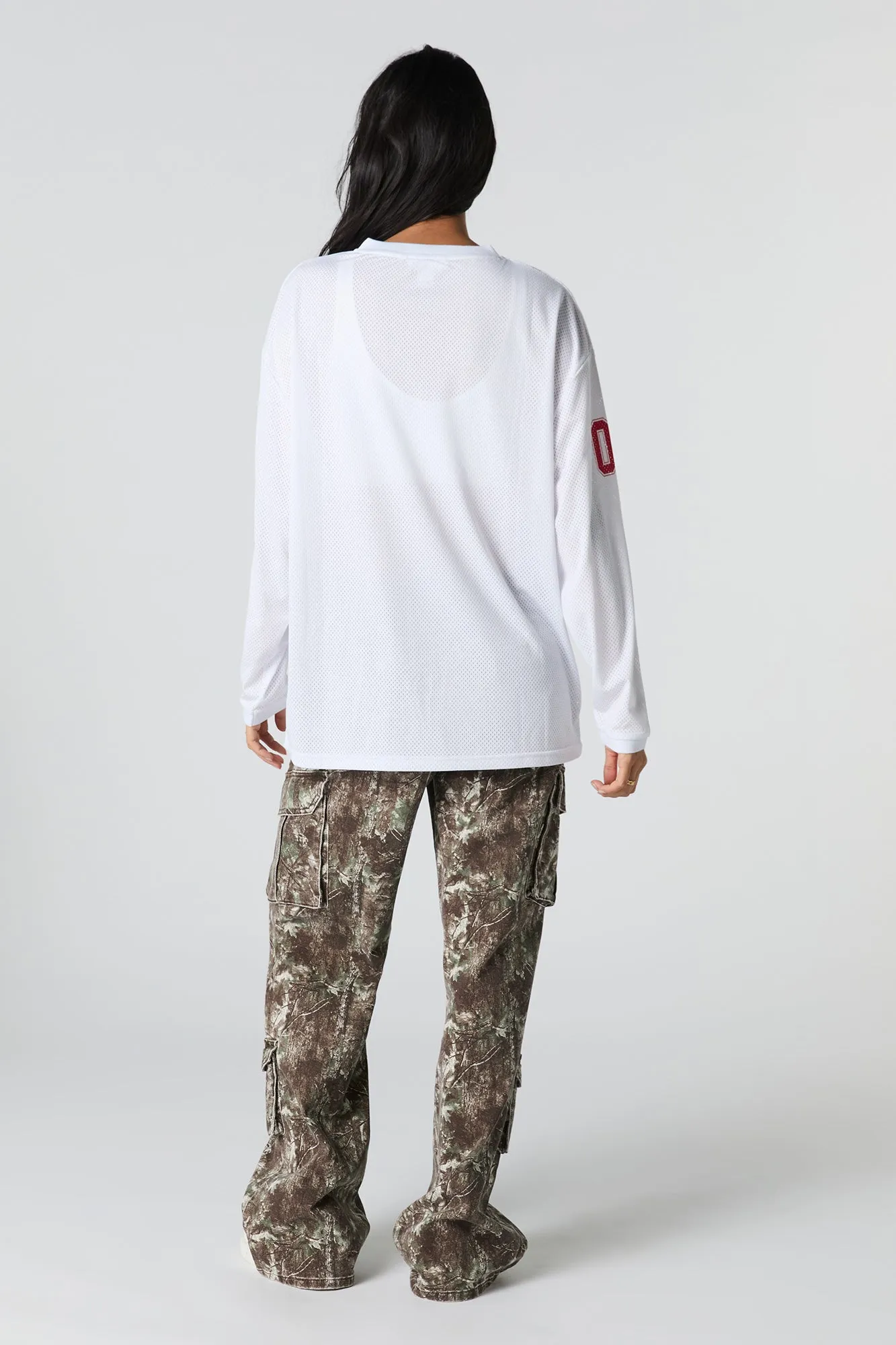 Stretch Denim Straight Leg Cargo Jean sold by Urban Planet product image thumbnail 3