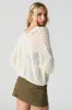 Open Knit Open Front Cardigan sold by Urban Planet