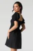 Minirobe smockée à manches bouffantes sold by Urban Planet