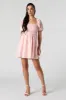 Minirobe smockée à manches bouffantes sold by Urban Planet