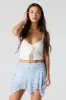 Minijupe-short asymétrique en filet sold by Urban Planet