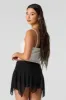 Minijupe-short asymétrique en filet sold by Urban Planet