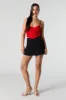 Lace Lace-Up Back Corset Top sold by Urban Planet