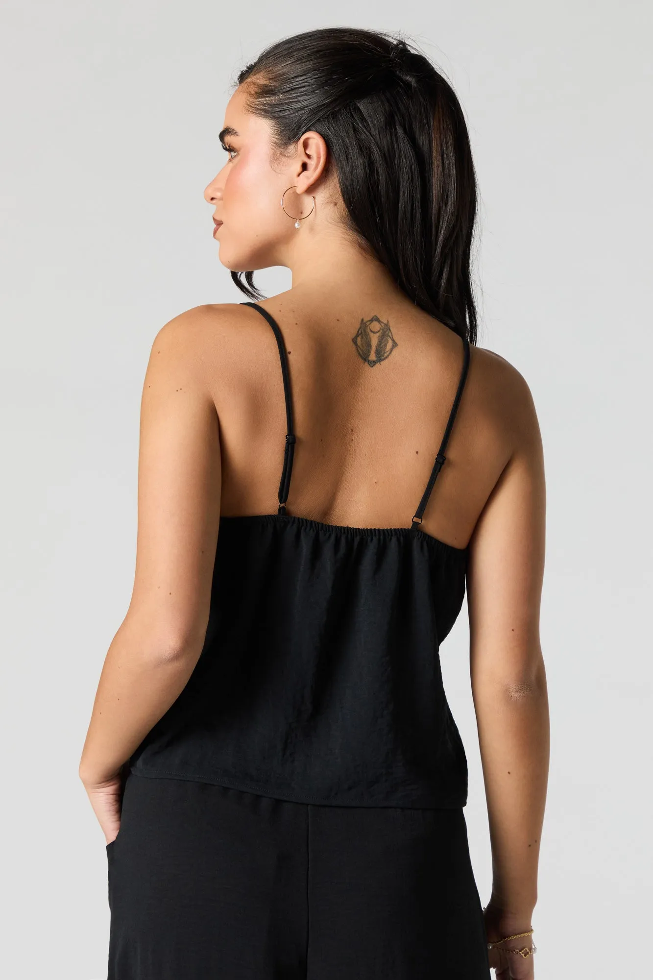 Camisole volantée avec attache sold by Urban Planet product image thumbnail 5