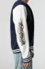 Blouson de style universitaire en molleton imprimé avec motif brodé sold by Urban Planet