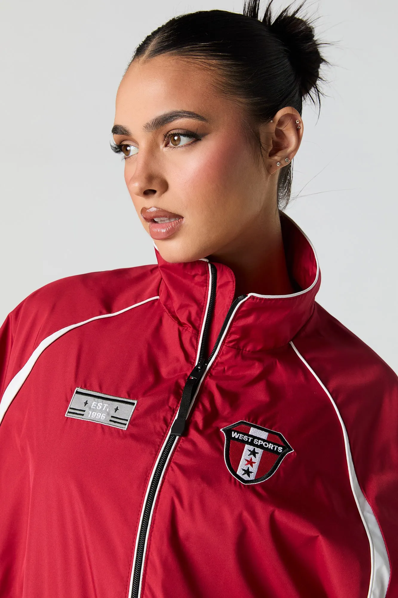 Blouson d'entraîneur avec empiècement Sports sold by Urban Planet product image thumbnail 4