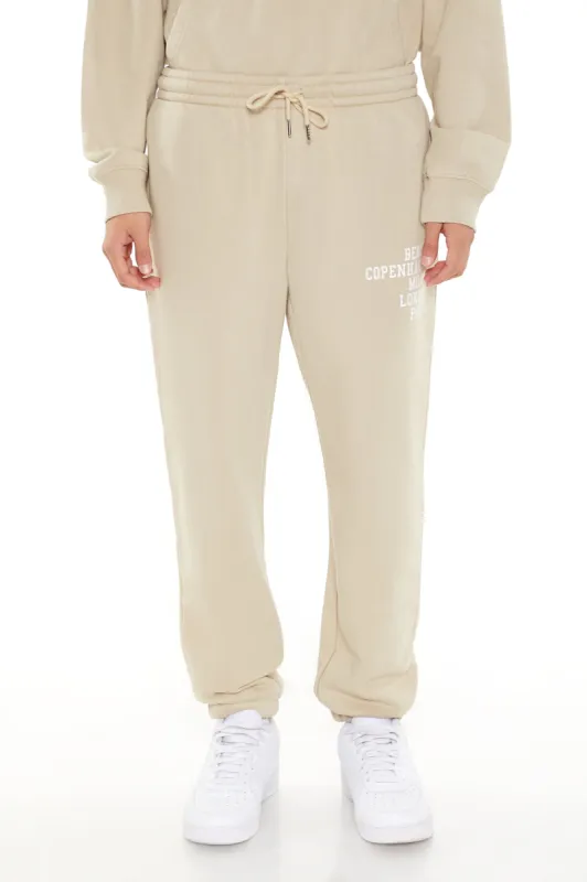 European Cities Graphic Jogger made by Forever 21