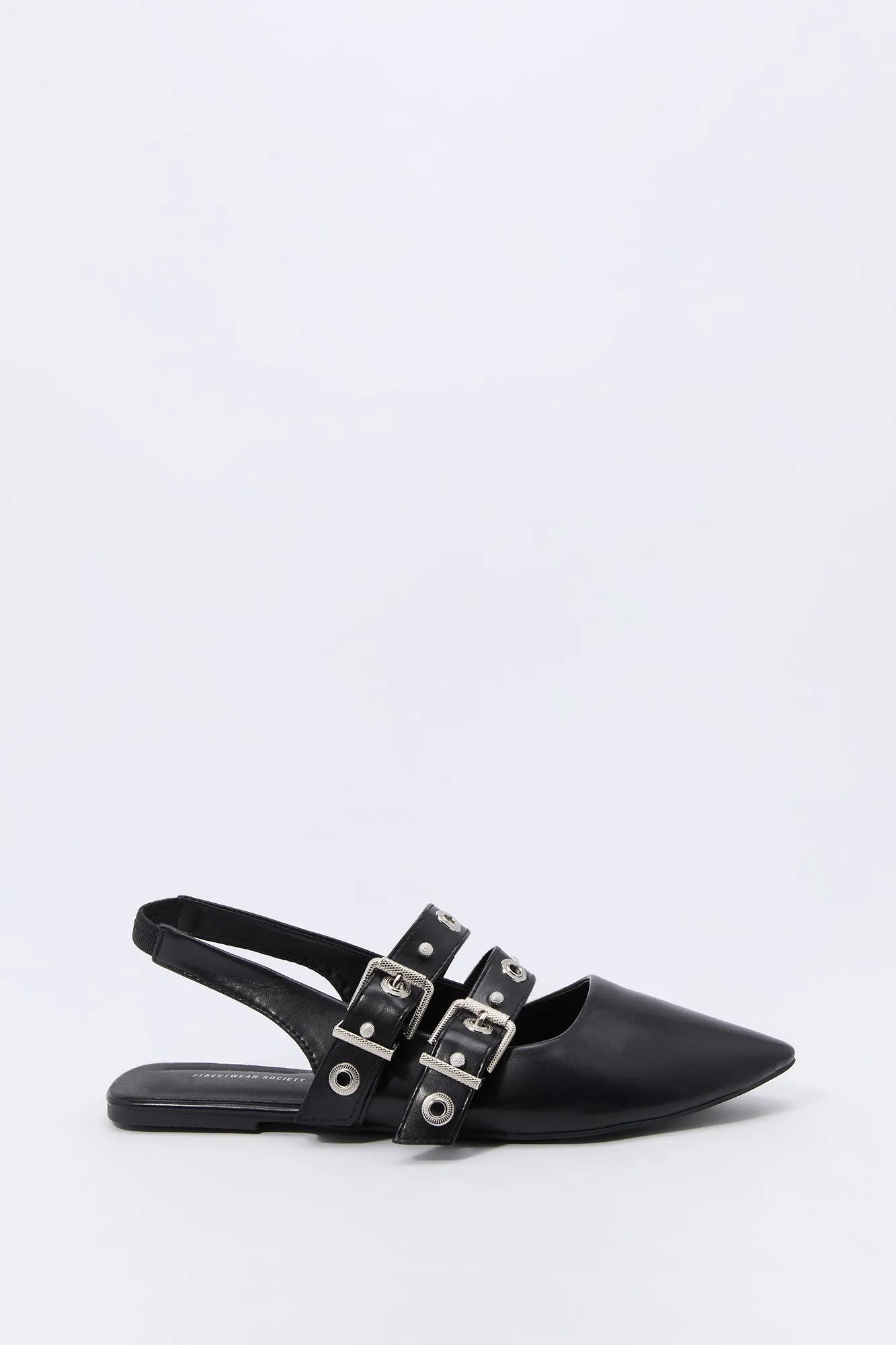 Double Buckle Slingback Flats sold by Urban Planet product image thumbnail 5