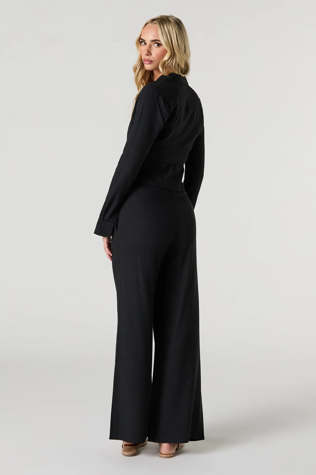 Pleated Wide Leg Pant sold by Urban Planet product image thumbnail 3