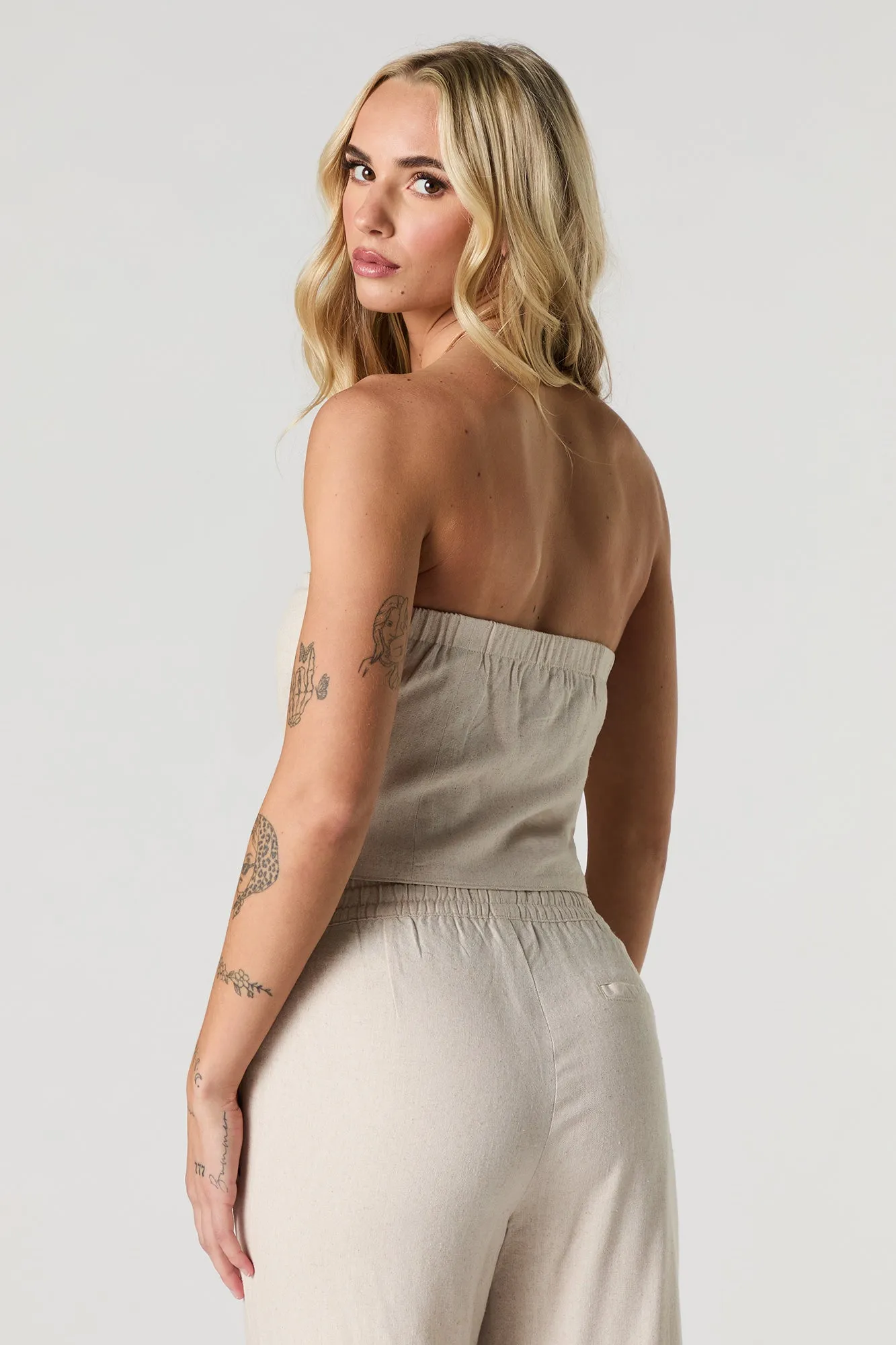 Corset Button Up Top sold by Urban Planet product image thumbnail 2