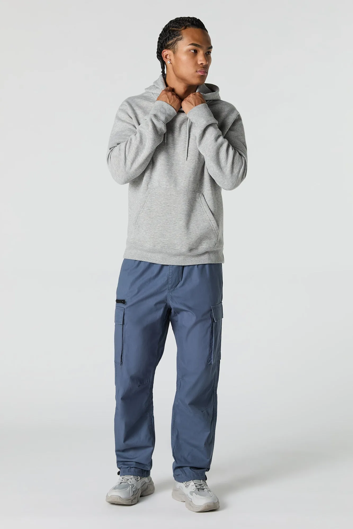 Jogger cargo en popeline sold by Urban Planet product image thumbnail 3