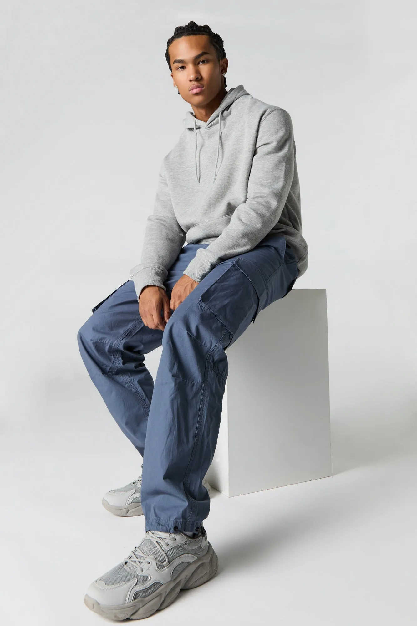 Jogger cargo en popeline sold by Urban Planet