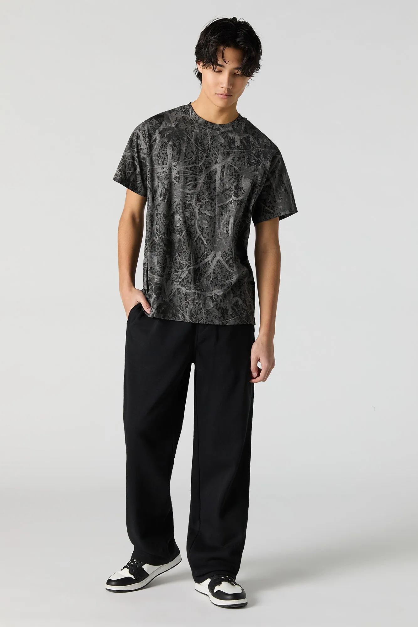 Solid Fleece Sweatpant sold by Urban Planet product image thumbnail 5