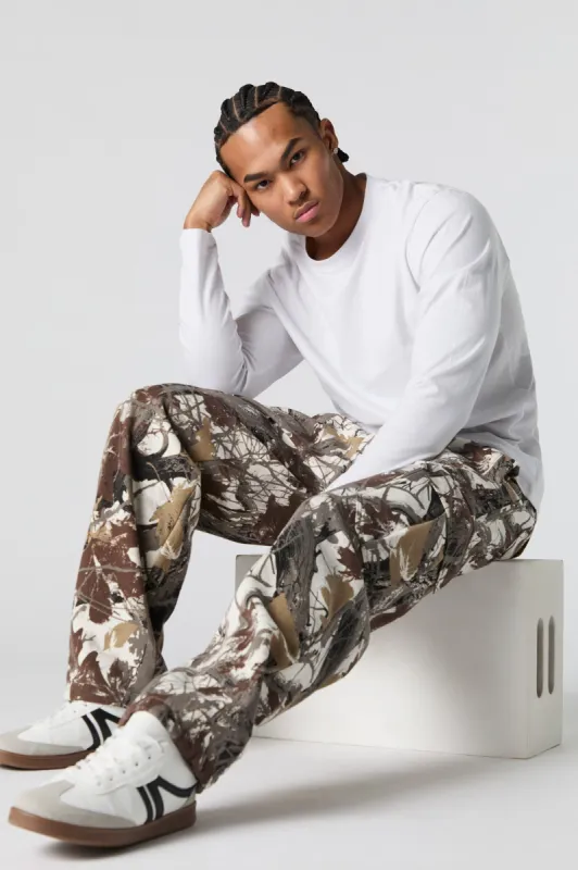 Fleece Cargo Sweatpant sold by Urban Planet