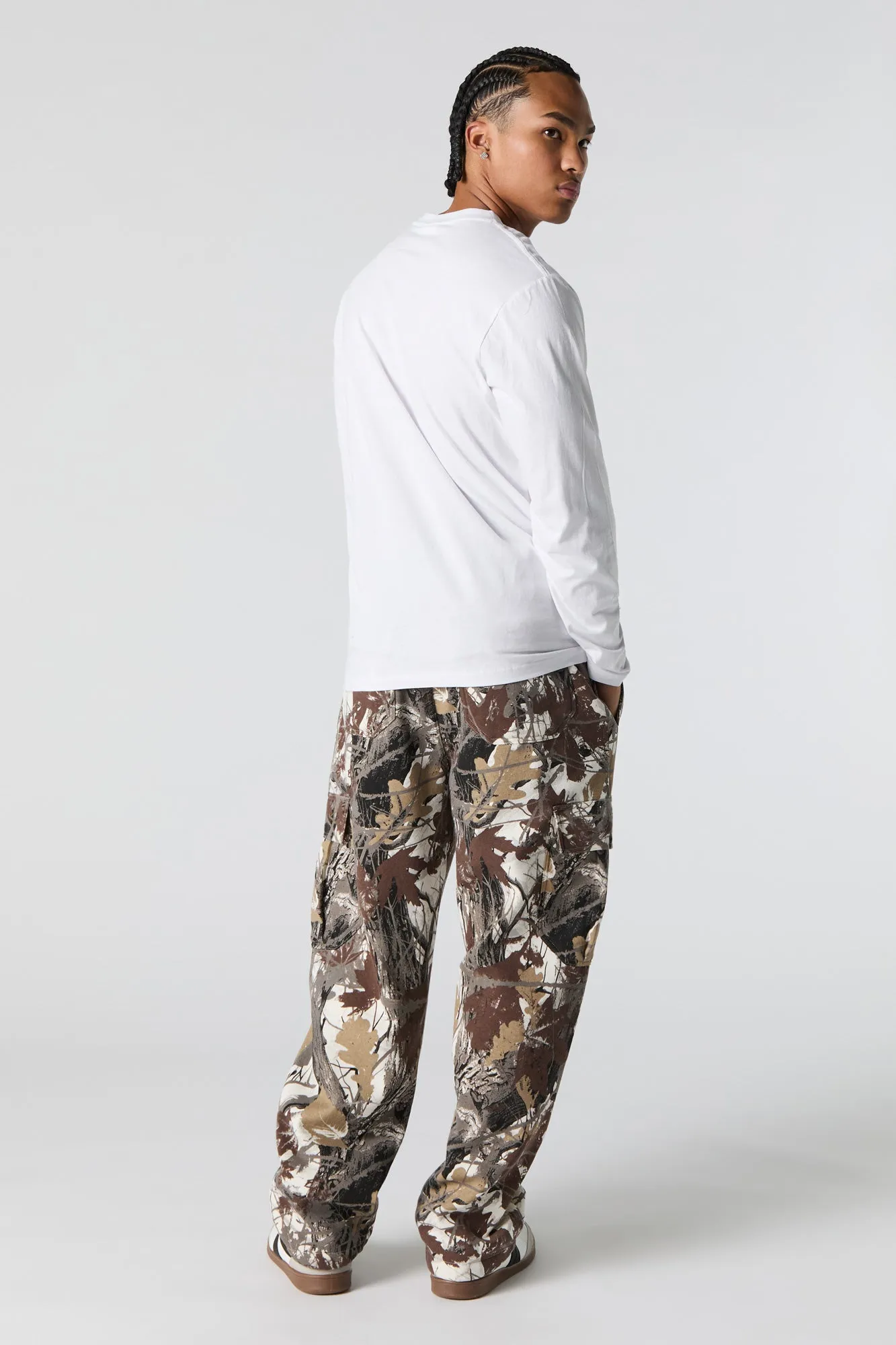Fleece Cargo Sweatpant sold by Urban Planet product image thumbnail 3