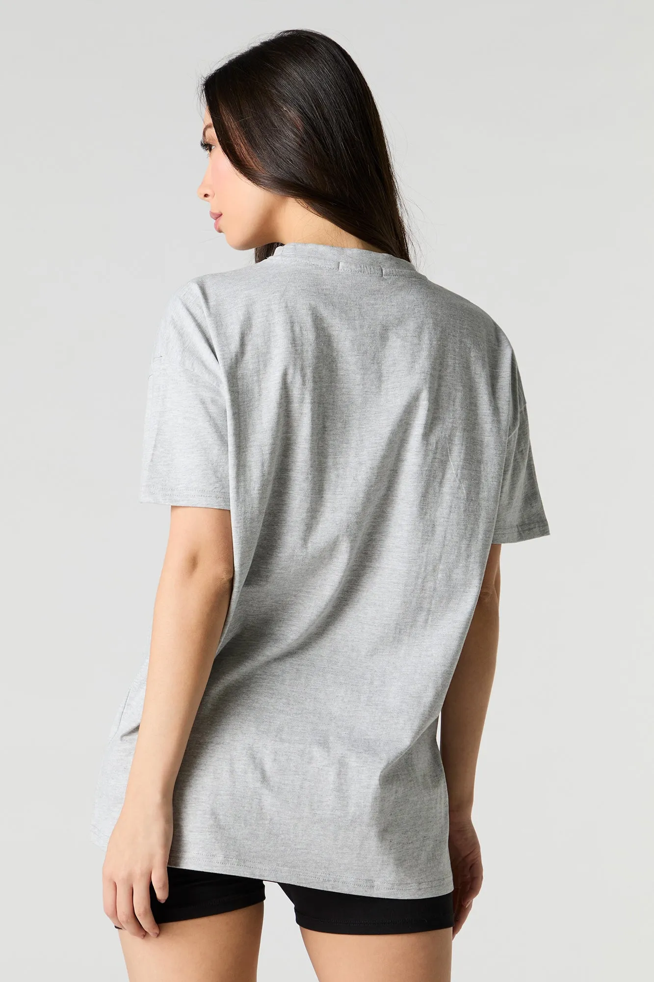 Michigan State Puff Print Oversized T-Shirt sold by Urban Planet product image thumbnail 2