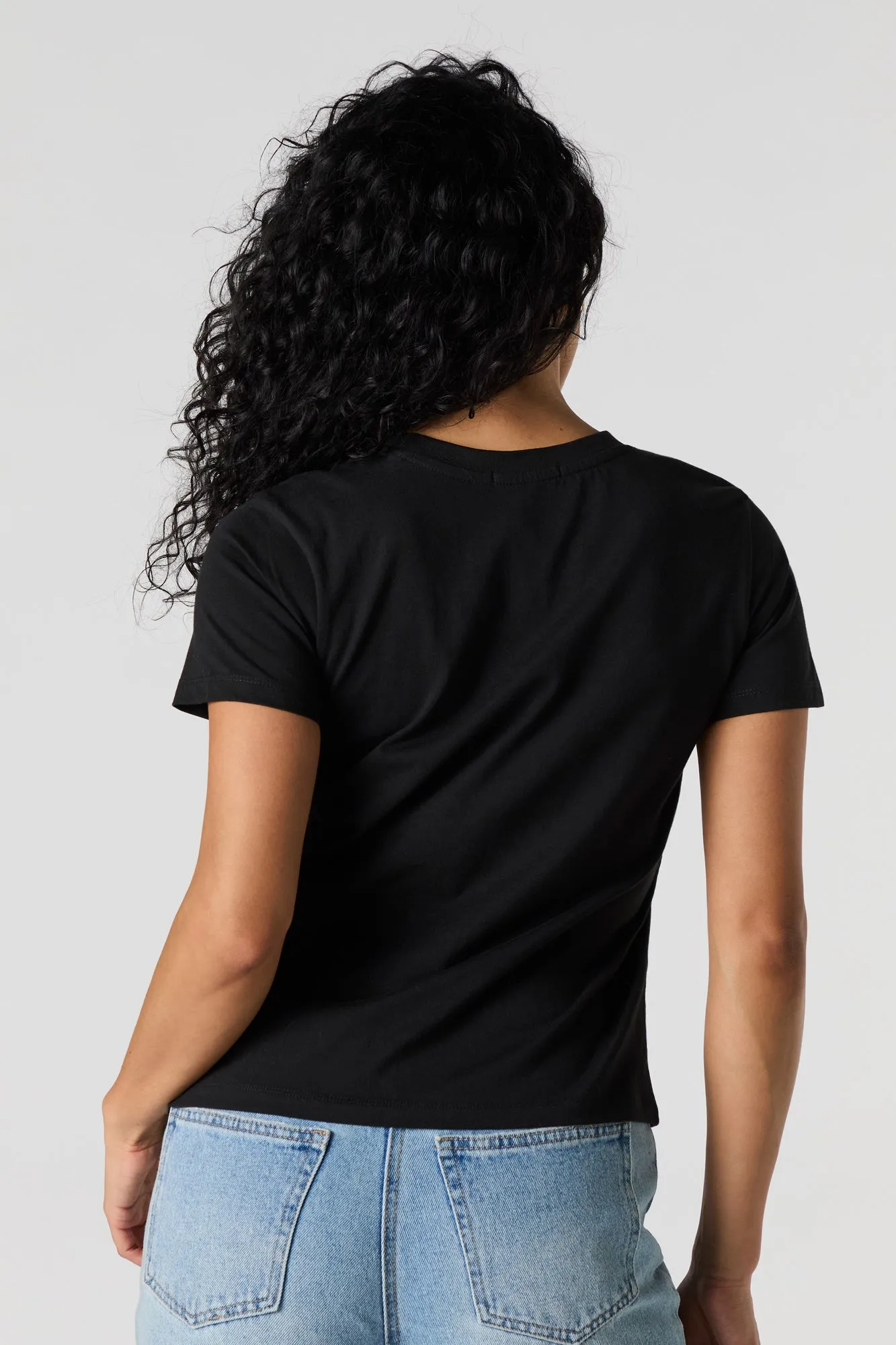 Now Trending Embroidered T-Shirt sold by Urban Planet product image thumbnail 2