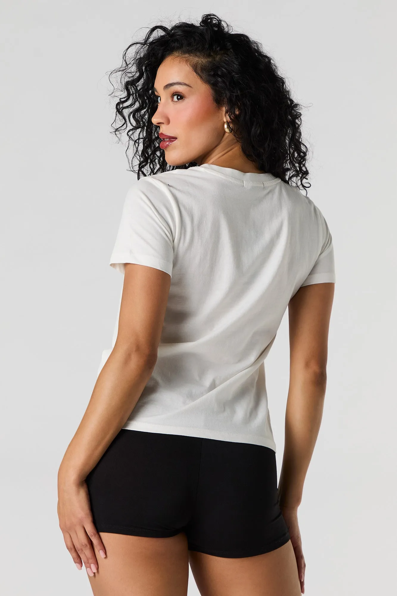 T-shirt avec motif brodé Manhattan sold by Urban Planet product image thumbnail 2