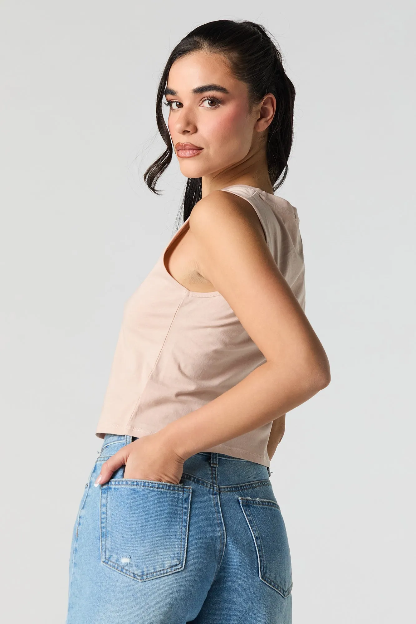 Camisole ample à imprimé Texas Hold Em sold by Urban Planet product image thumbnail 2