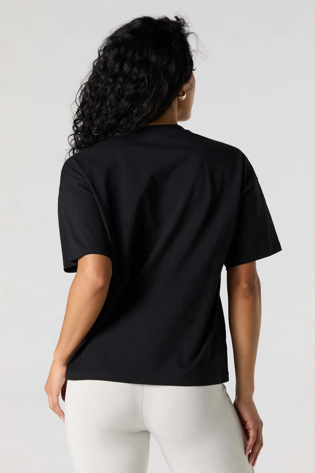 J'aime Cowboys Embroidered T-Shirt sold by Urban Planet product image thumbnail 2