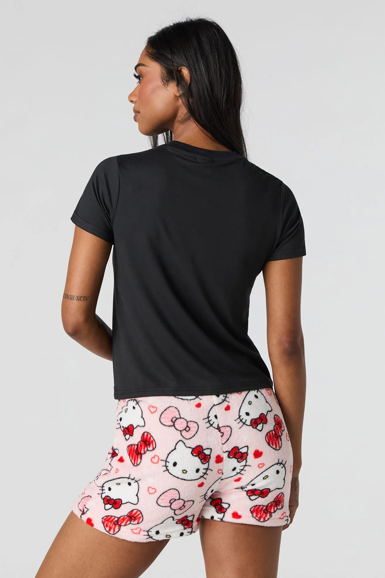 Hello Kitty & Friends T-Shirt & Short 2 Piece Pajama Set sold by Urban Planet product image thumbnail 5