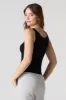 Camisole Henley côtelée à encolure ronde sold by Urban Planet