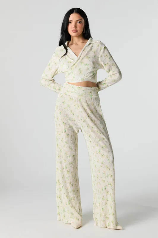 Pantalon plissé à jambe large sold by Urban Planet
