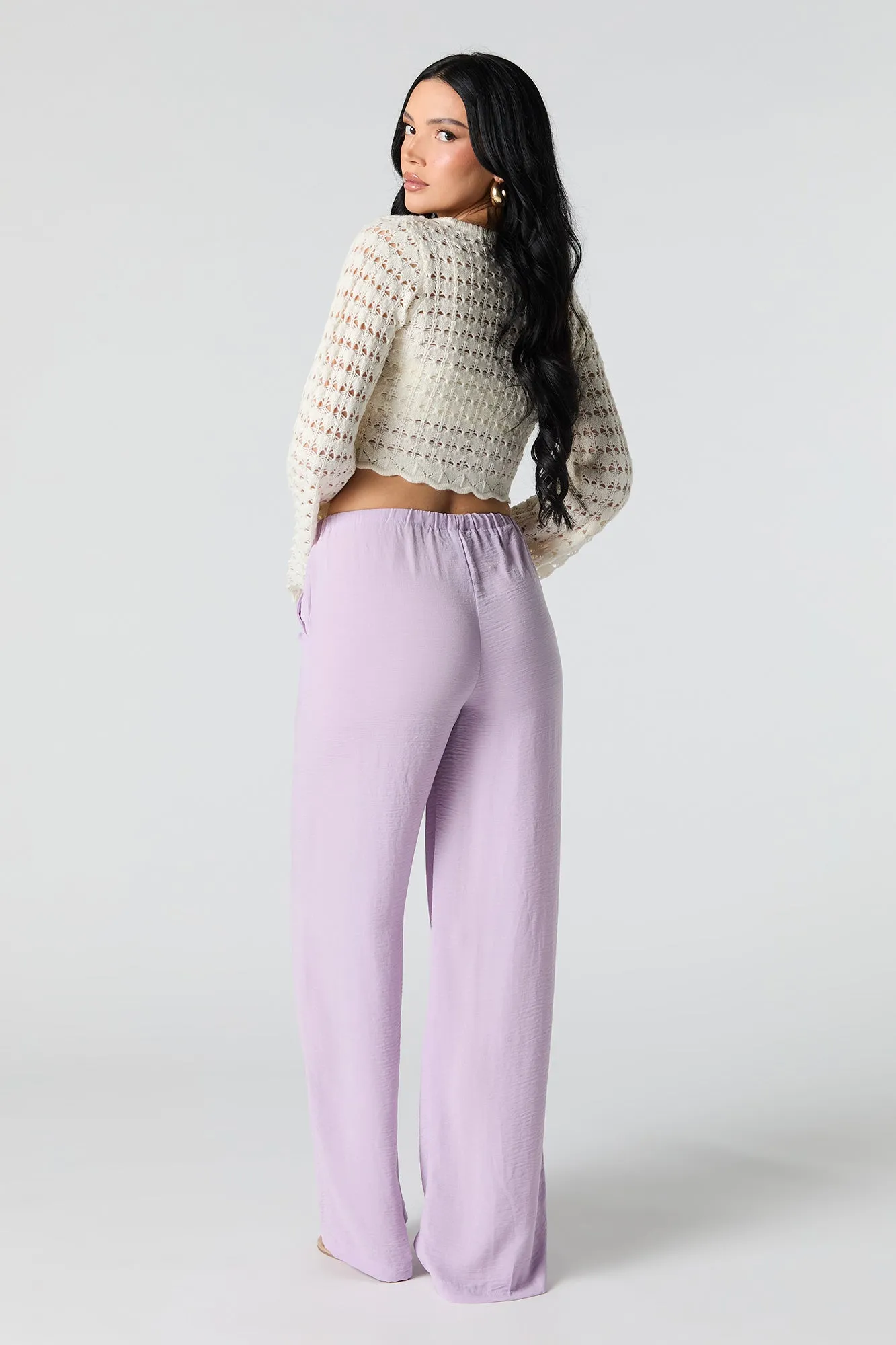 Drawstring Wide Leg Pant sold by Urban Planet product image thumbnail 3