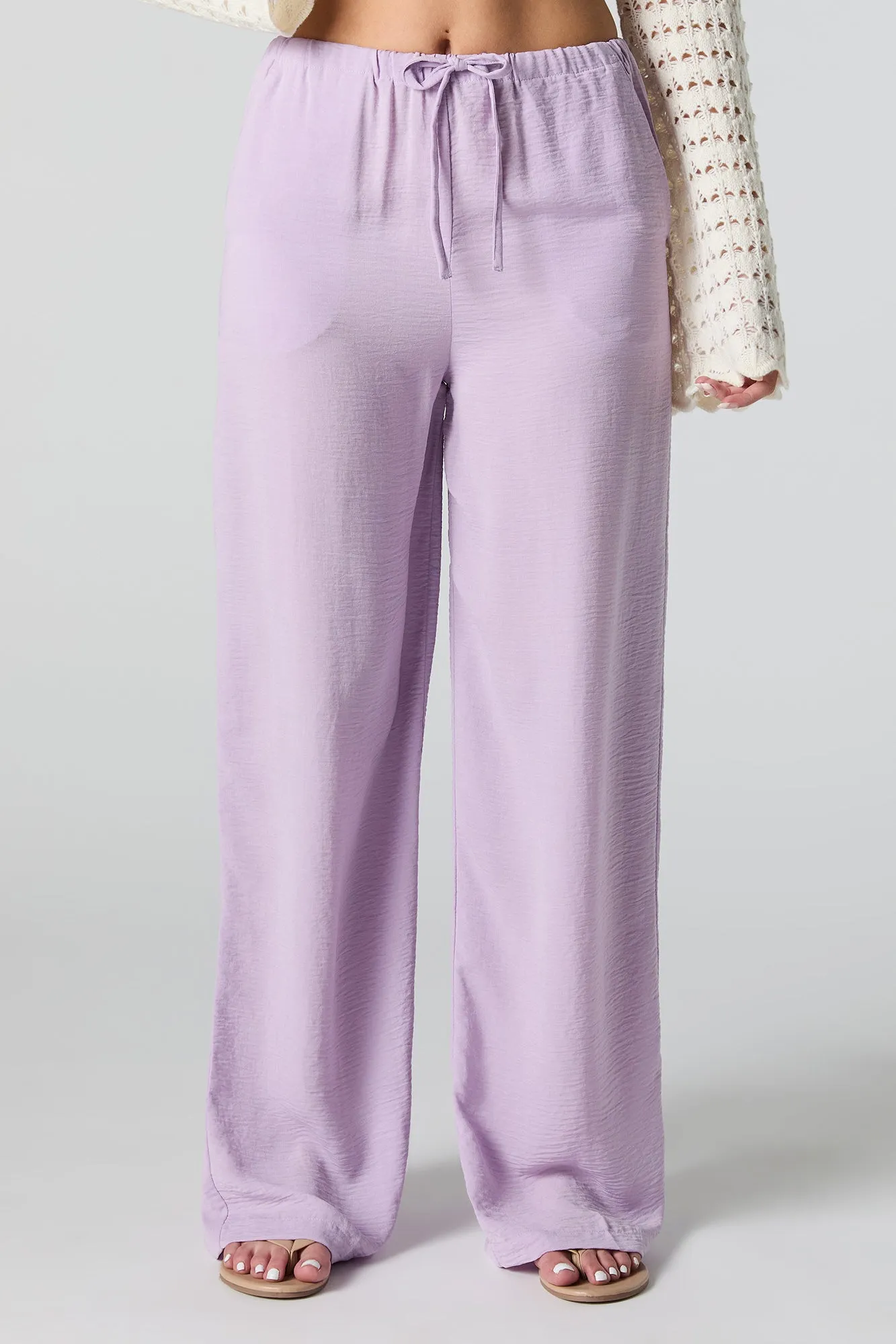 Pantalon à jambe large avec taille coulissante sold by Urban Planet product image thumbnail 2