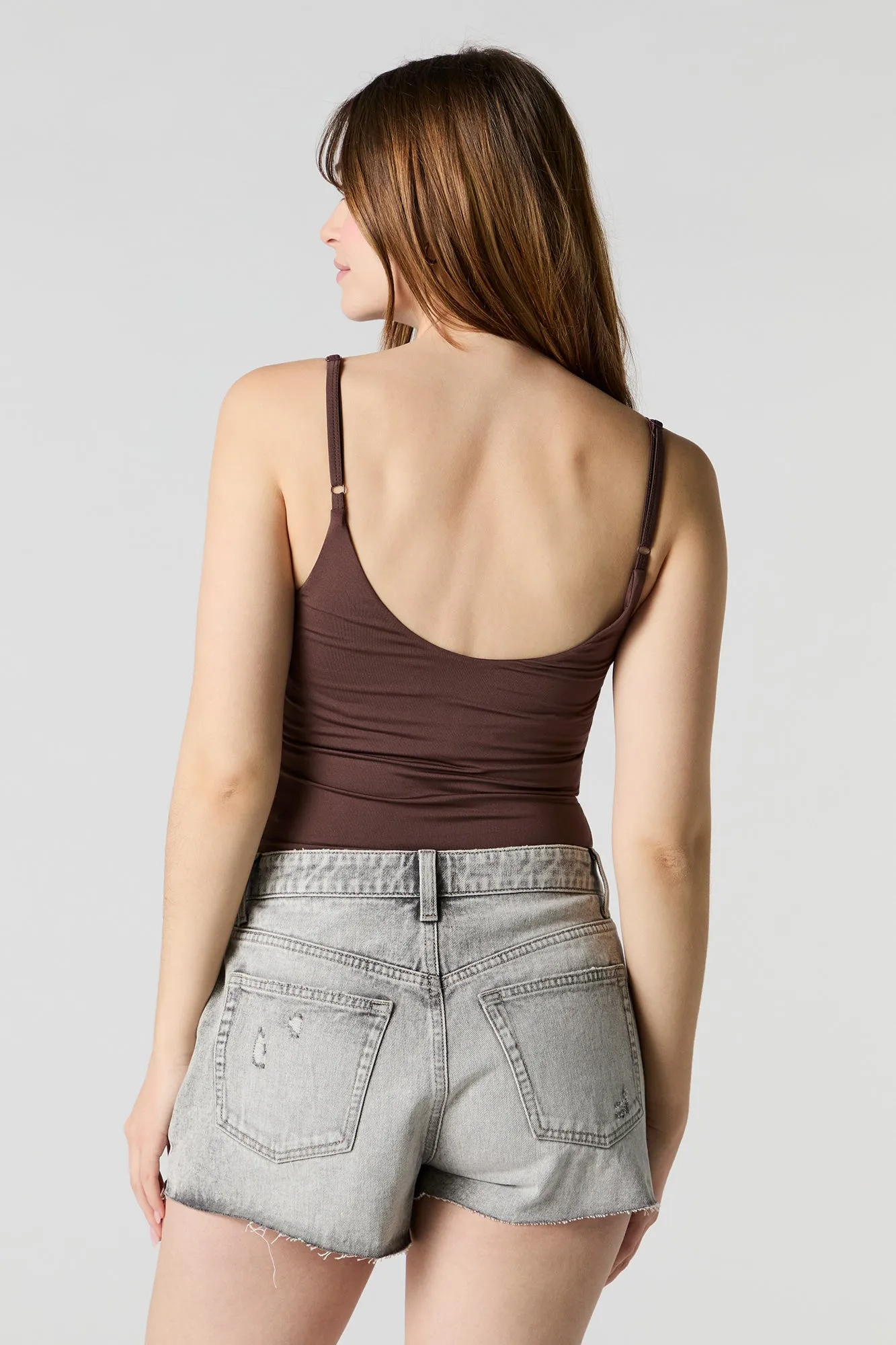 Short en denim rigide délavé gris sold by Urban Planet product image thumbnail 2