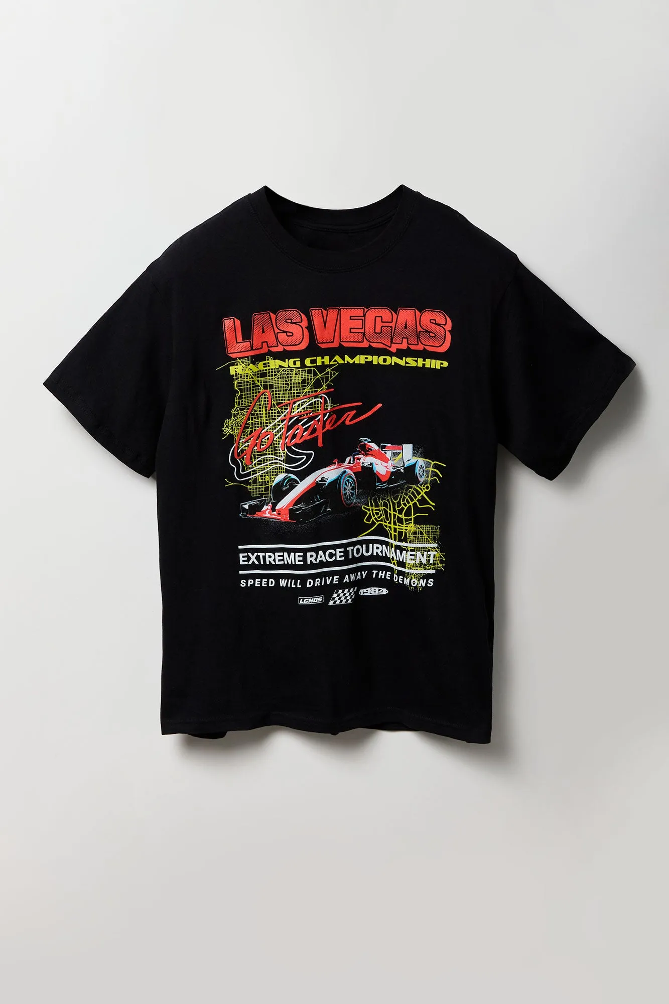 LA Racing Graphic T-Shirt sold by Urban Planet