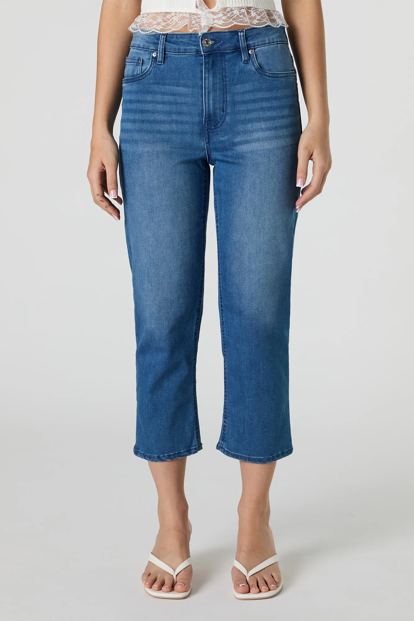 Mid Rise Capri Jean sold by Urban Planet product image thumbnail 2