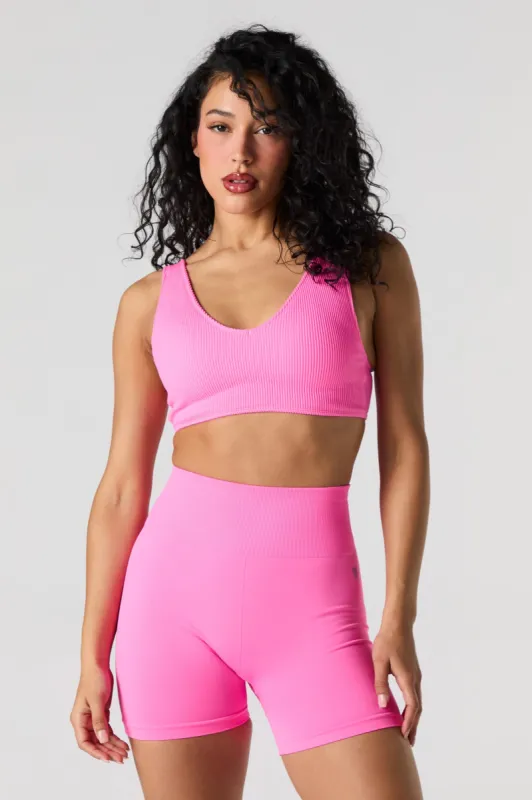 Active Seamless Ruched Back Short sold by Urban Planet