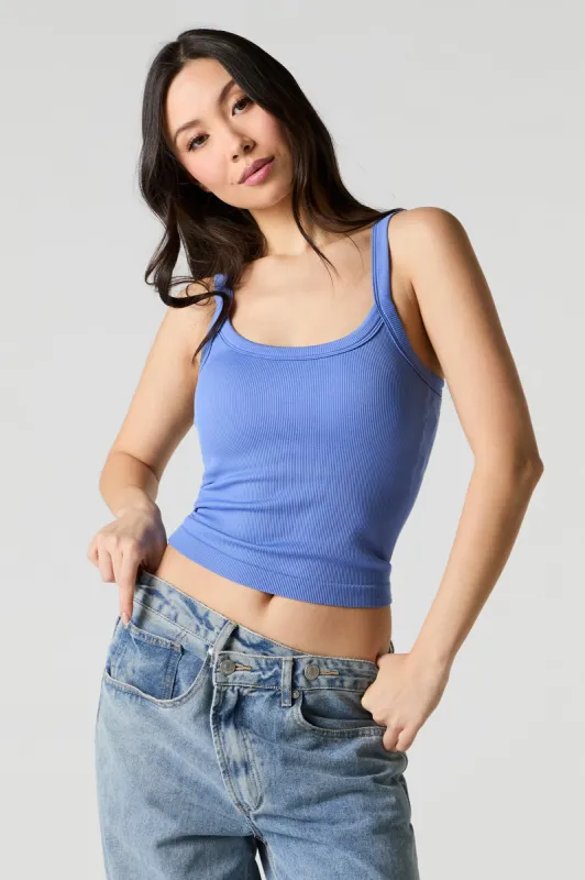Seamless Ribbed Scoop Neck Tank sold by Urban Planet