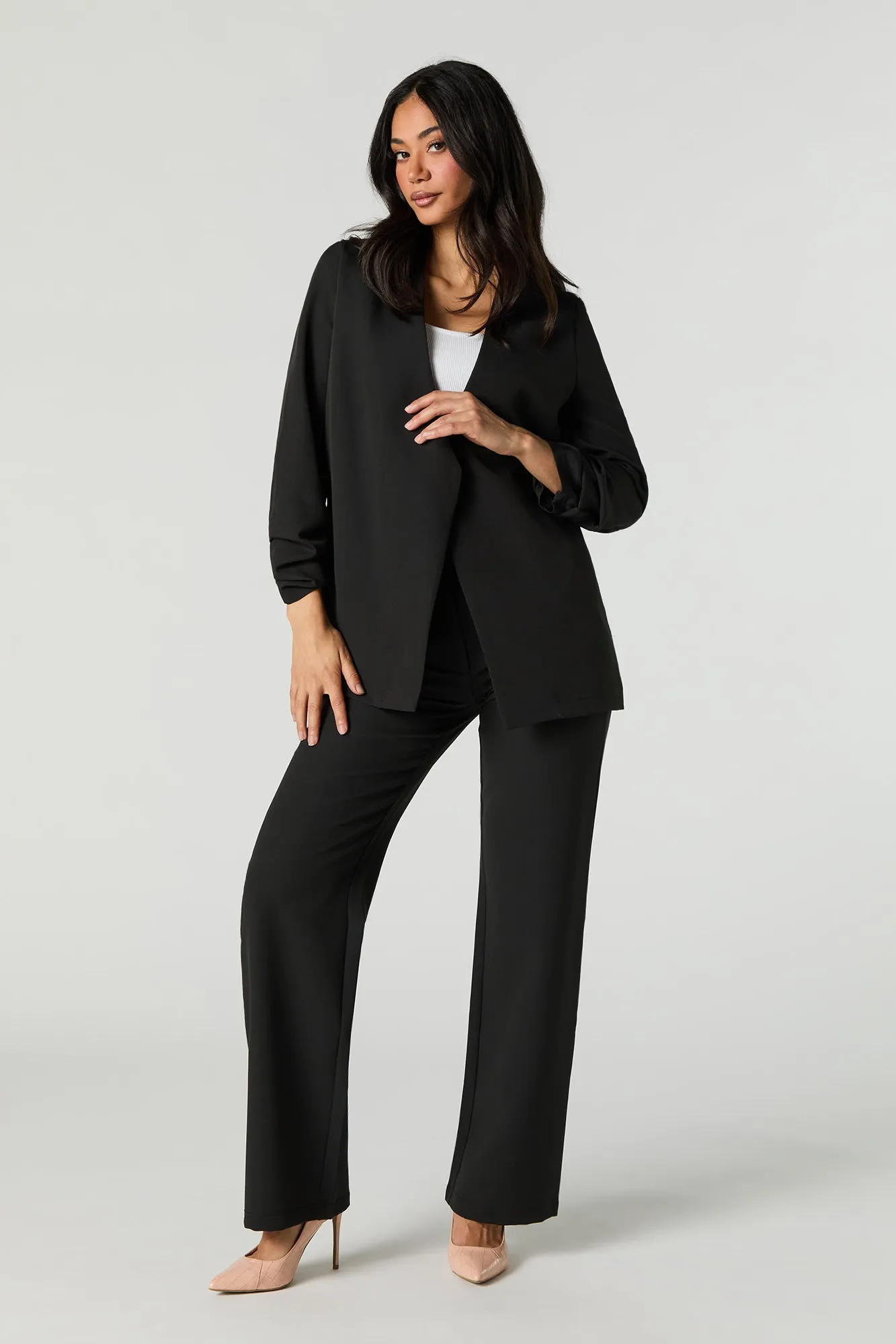 Straight Leg Dress Pant sold by Urban Planet product image thumbnail 4
