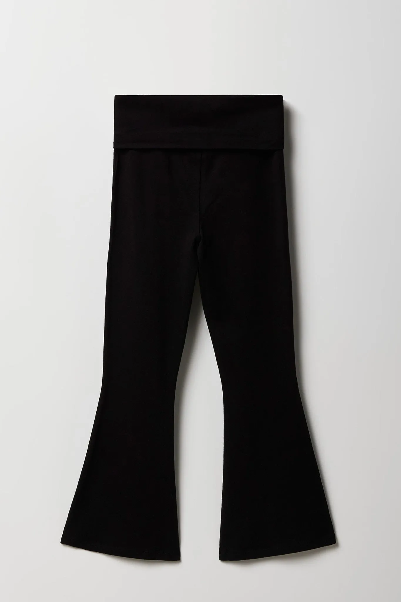 Legging à jambe évasée avec bande de taille repliée pour fille sold by Urban Planet product image thumbnail 4