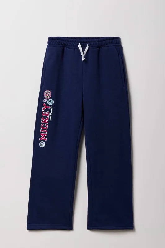 Girls Mickey & Friends Graphic Fleece Sweatpant made by Urban Planet