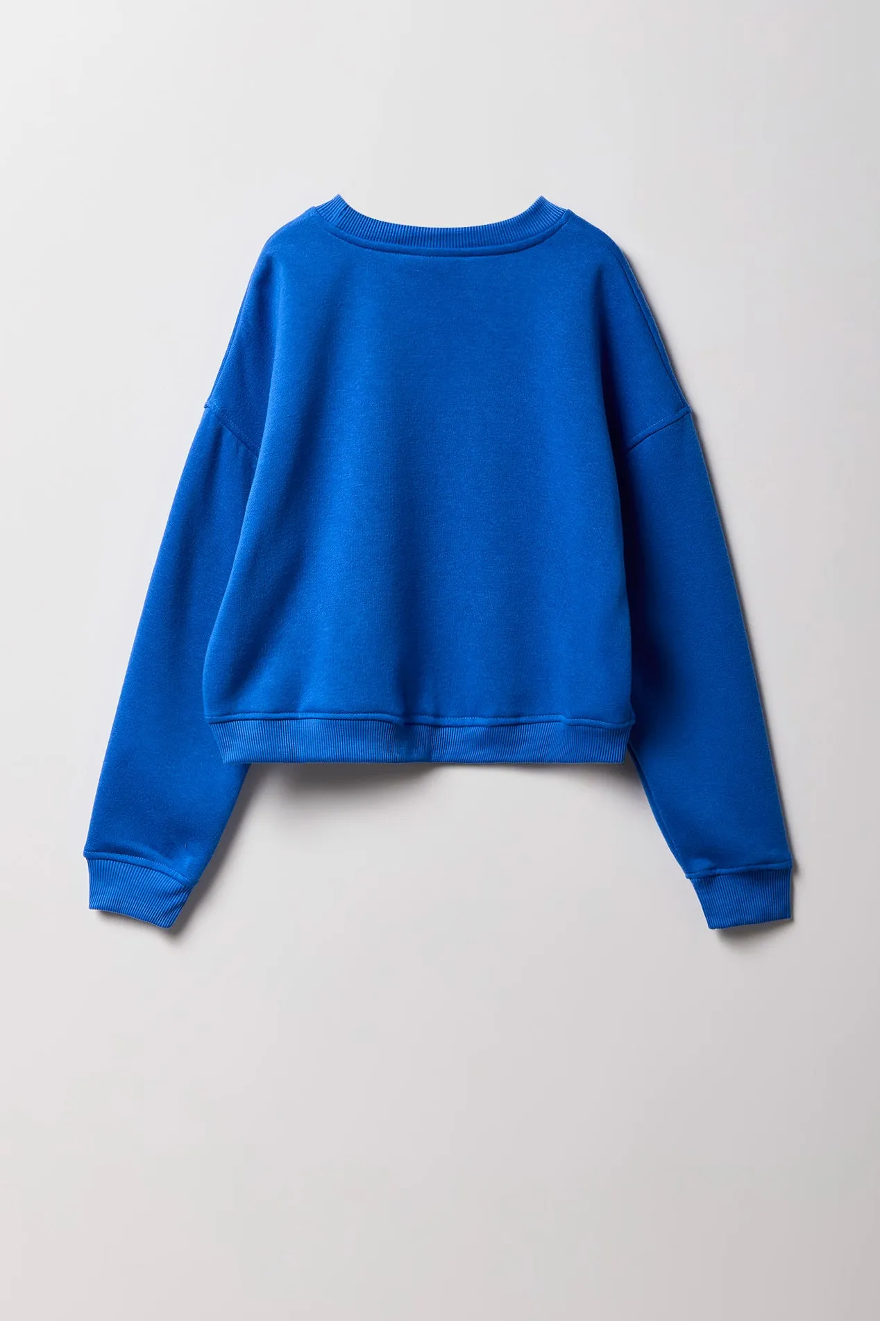 Girls Stitch & Angel Graphic Fleece Sweatshirt sold by Urban Planet product image thumbnail 2