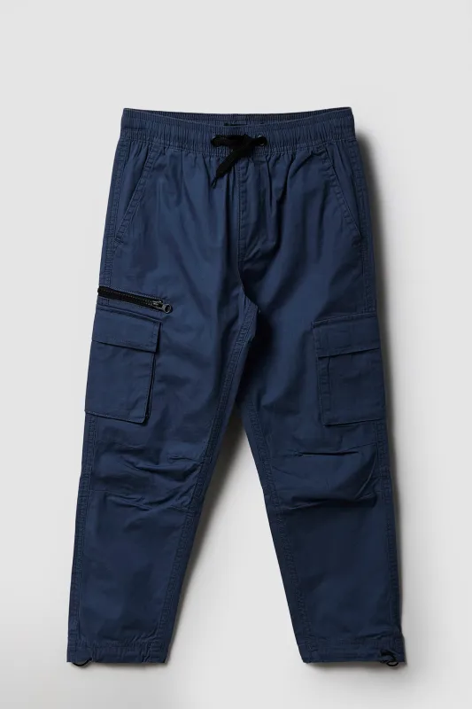 Boys Toggle Hem Cargo Pant sold by Urban Planet