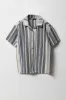 Haut boutonné texturé rayé pour garçon sold by Urban Planet