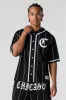 Jersey de baseball en filet à imprimé City sold by Urban Planet