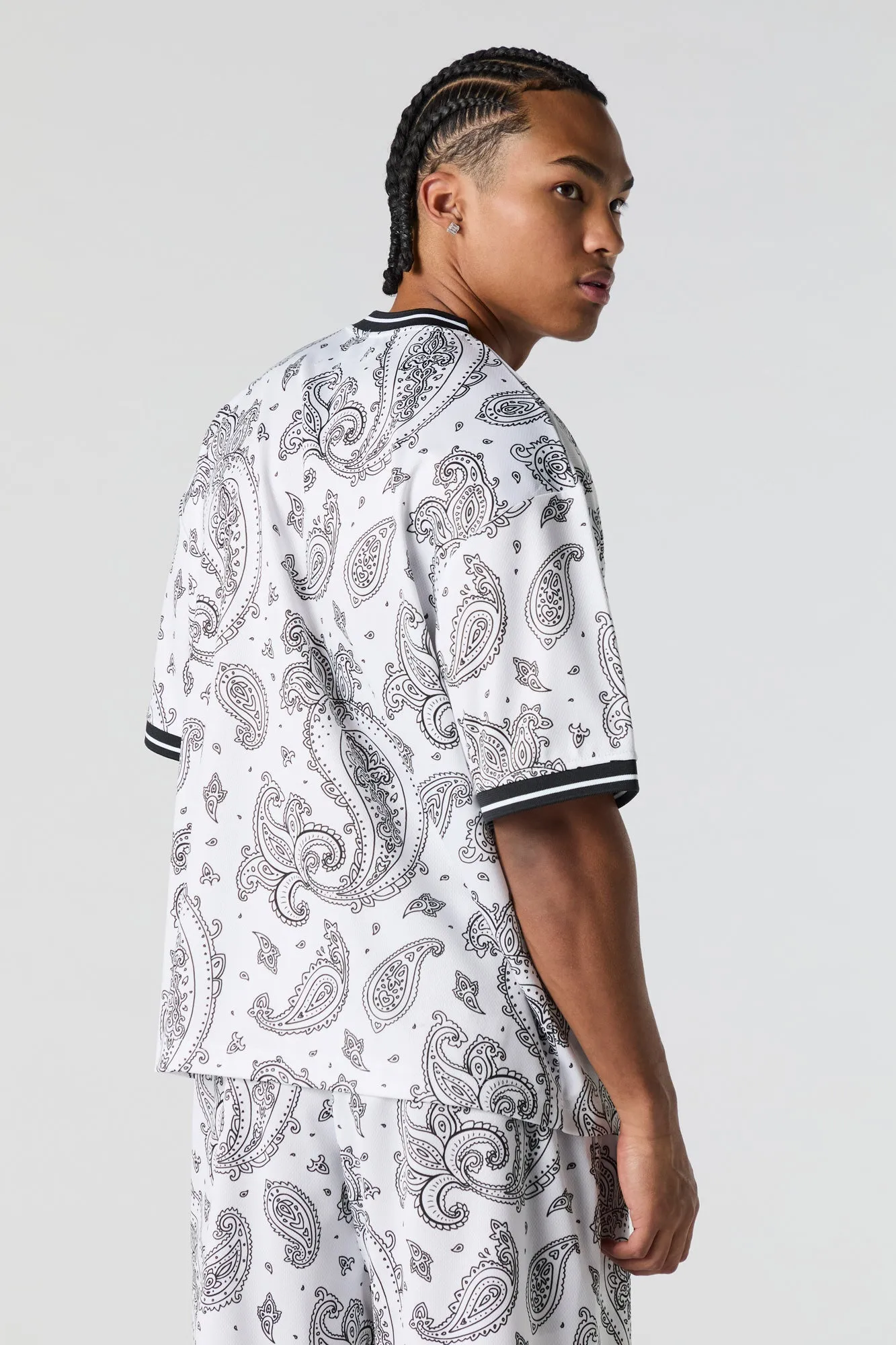 Printed Mesh Jersey sold by Urban Planet product image thumbnail 2