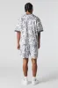 Short Active en filet imprimé sold by Urban Planet