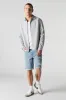 Textured Striped Collared Button-Up Top sold by Urban Planet