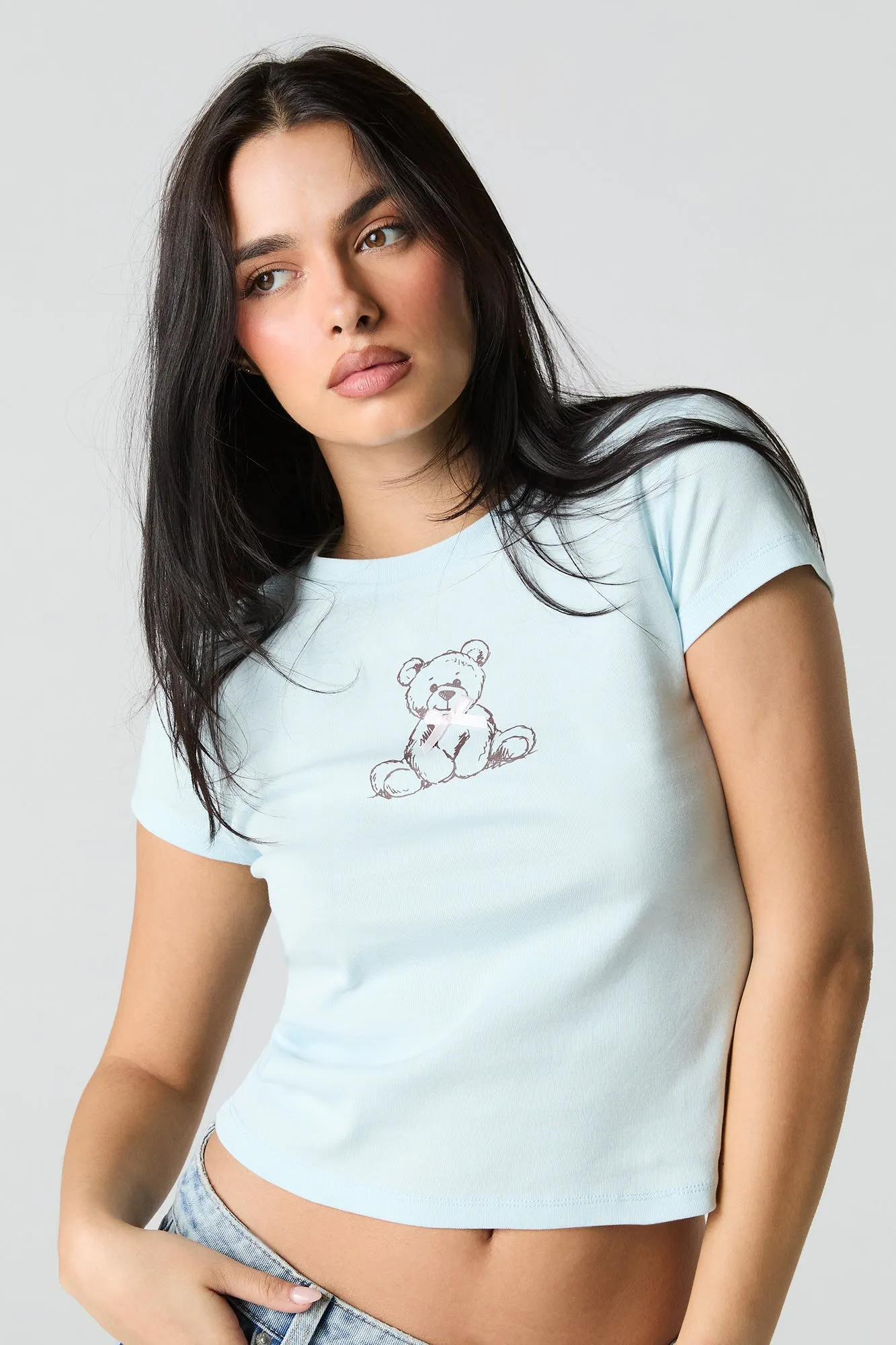 Graphic Cropped T-Shirt sold by Urban Planet