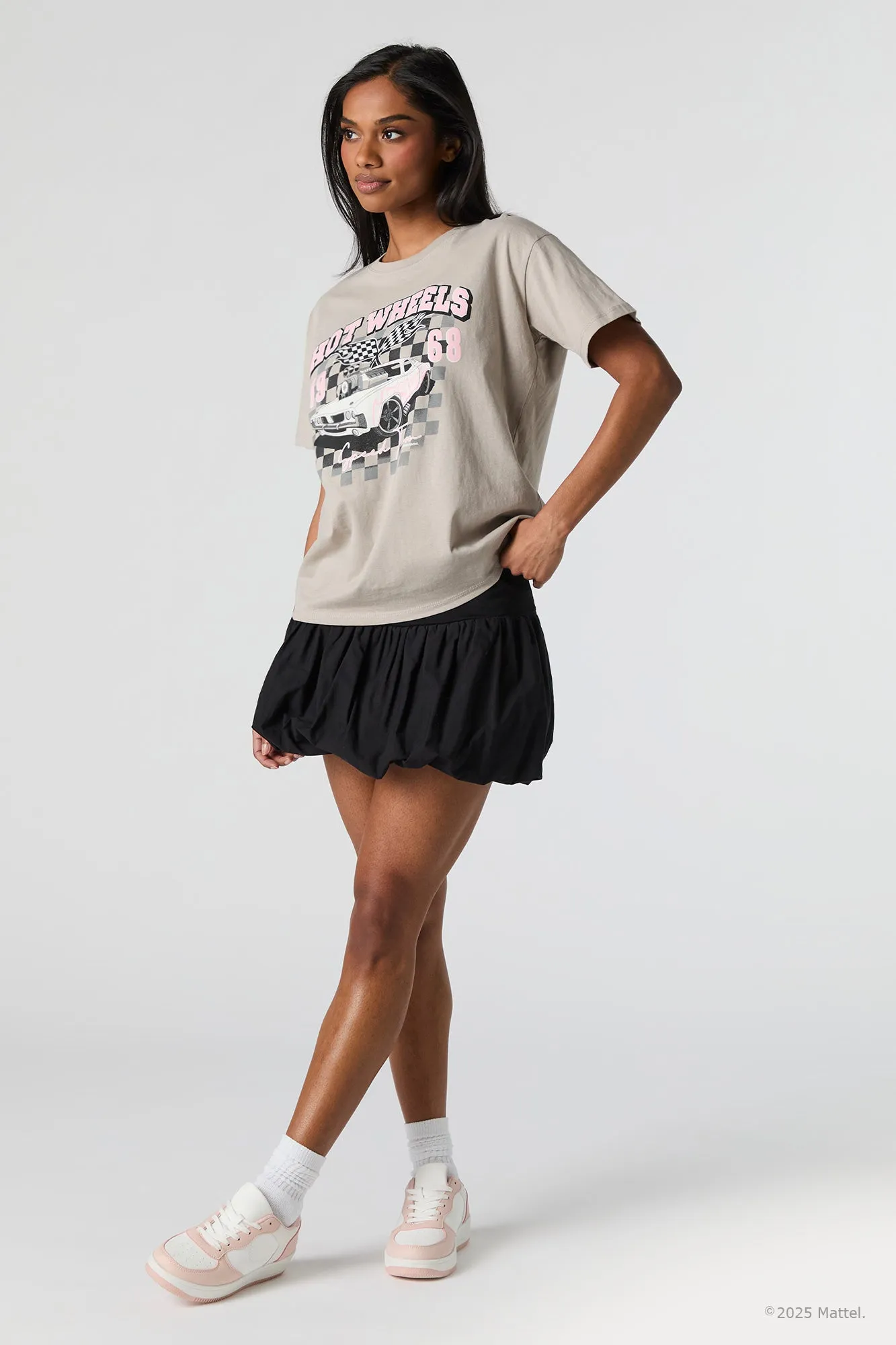 T-shirt de coupe garçonne à imprimé Hot Wheels™ 1968 sold by Urban Planet product image thumbnail 3
