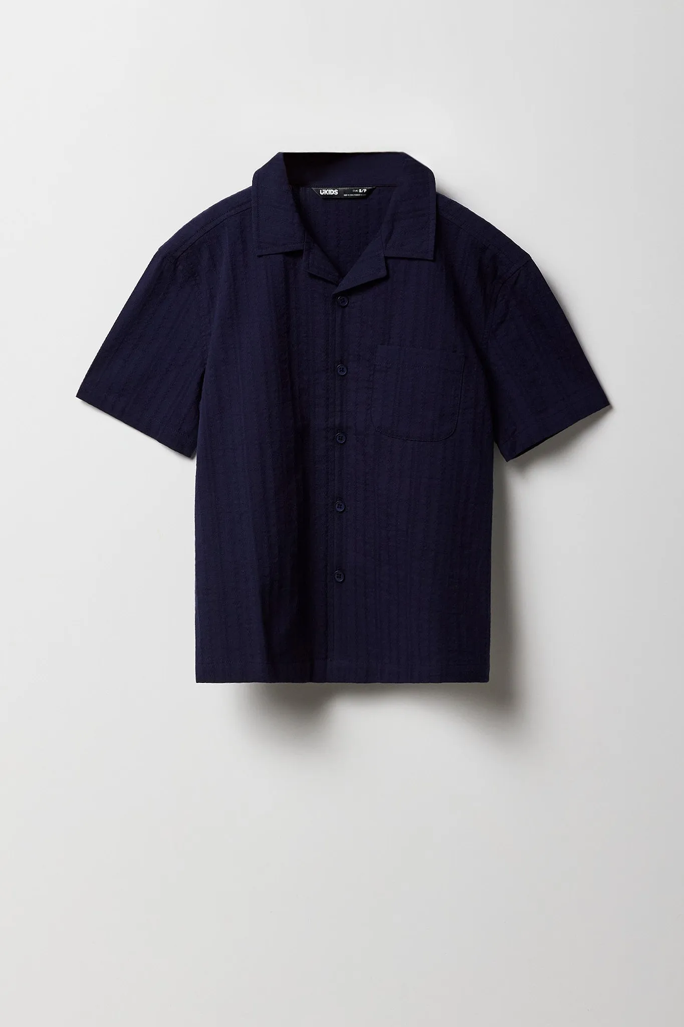 Haut boutonné texturé pour garçon sold by Urban Planet